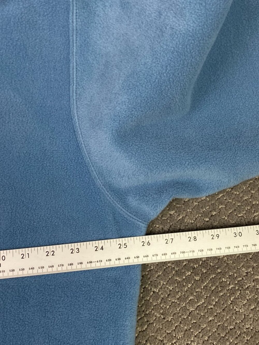 Vintage Y2K GAP Fleece Hoodie Mens XL Light Blue Pullover - Picture 12 of 16